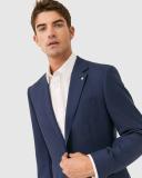 Saba Men's Melbourne Wool Suit Jacket in Blue Size 40