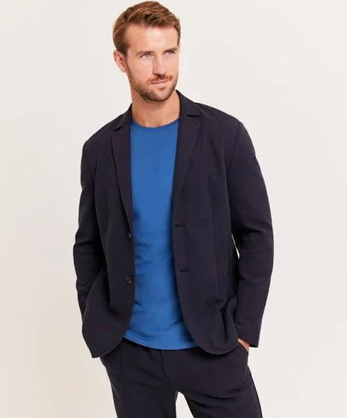 Saba Men's Mitchell Item Blazer in Ink Navy Size 44