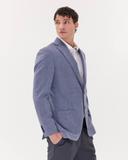 Saba Men's Owen Wool Blazer in Blue Size 38