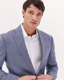 Saba Men's Owen Wool Blazer in Blue Size 38