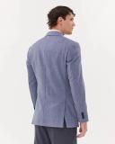 Saba Men's Owen Wool Blazer in Blue Size 44