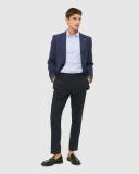 Saba Men's Stretch Poplin Shirt in Sky Blue Size XS
