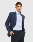 Saba Men's Stretch Poplin Shirt in Sky Blue Size XS
