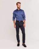 Saba Men's Stretch Poplin Shirt in St-Shirtl Blue Size Large