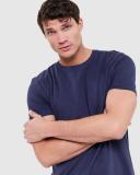 Saba Men's Super Soft T-Shirt in French Navy Size Large