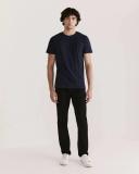 Saba Men's Super Soft T-Shirt in French Navy Size Large