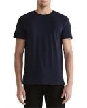 Saba Men's Super Soft T-Shirt in French Navy Size Large