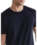 Saba Men's Super Soft T-Shirt in French Navy Size Large