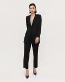 Saba Women's Isadora Blazer in Black Size 14