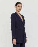 Saba Women's Isadora Blazer in Midnight Navy Size 14