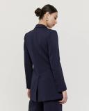 Saba Women's Isadora Blazer in Midnight Navy Size 14