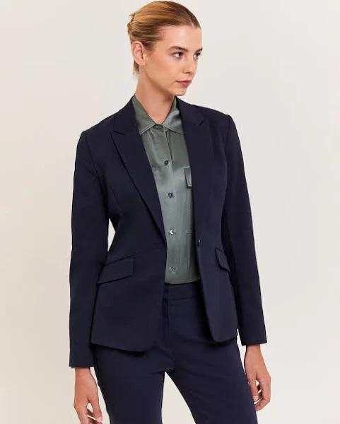 Saba Women's Tia Suit Blazer in Ink Navy Size 12