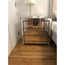 Sabrina Gold Mirror Chest Wide Chest by GALLERY FURNITURE