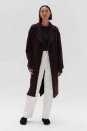 Sadie Single Breasted Coat Cocoa M/L