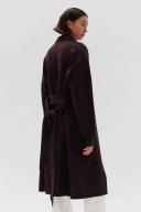 Sadie Single Breasted Coat Cocoa M/L