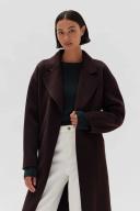 Sadie Single Breasted Coat Cocoa M/L