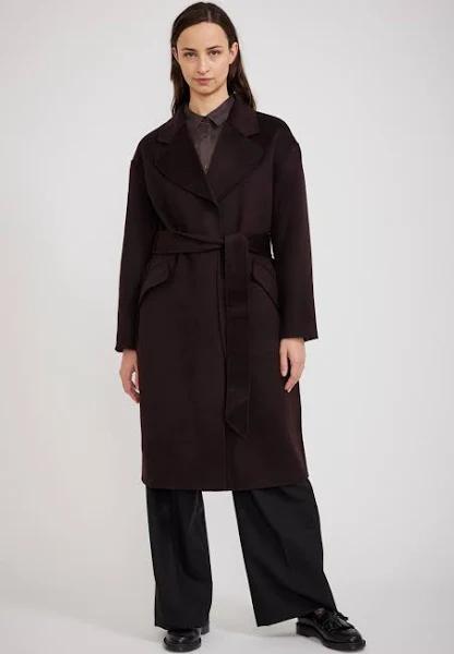 Sadie Single Breasted Coat Cocoa M/L