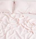 Sage & Olive Stripe 100% French Flax Linen Bedding Set - Queen Special - Bed Threads