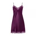 Sainted Sisters Scarlett Silk Chemise L32002 Lilac XL