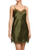 Sainted Sisters Scarlett Silk Chemise L32002 Olive L / Olive