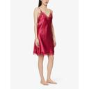 Sainted Sisters Scarlett Silk Chemise L32002 Raspberry S / Raspberry
