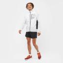 Salomon Bonatti Cross Full Zip Light Jacket White Black - XL