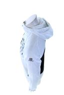 Salomon Bonatti Cross Full Zip Light Jacket White Black - XL