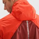 Salomon Bonatti Mens Waterproof Jacket - Fiery Red/Cabernet - L
