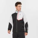 Salomon Bonatti Trail Mens Waterproof Running Jacket - White/Black - M