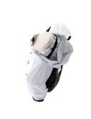 Salomon Bonatti Trail Mens Waterproof Running Jacket - White/Black - M