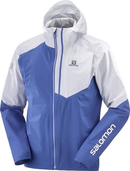 Salomon Bonatti Trail WP Jacket | Nautical Blue / White | Mens | XXL