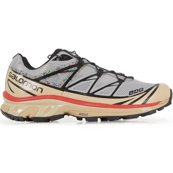 Salomon Gray & Taupe XT-6 Mindful Sneakers