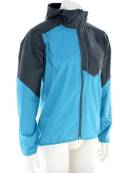 Salomon Men's Bonatti Trail WP Jacket Barrier Reef