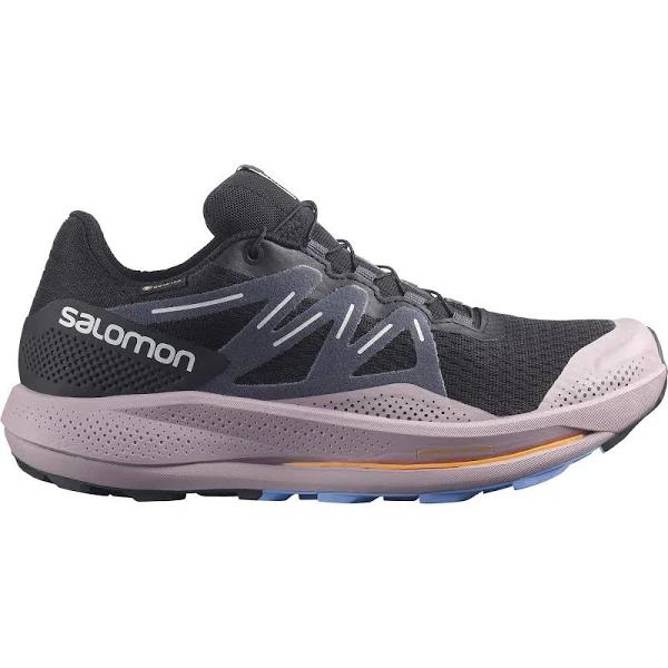 Salomon Pulsar Trail GTX Women’s Shoe US 8.5 Black Quail Lolite