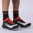 Salomon Pulsar Trail Pro Men's Shoe US 14 Purple Heather Poppy Red BLA
