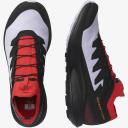 Salomon Pulsar Trail Pro Men's Shoe US 14 Purple Heather Poppy Red BLA