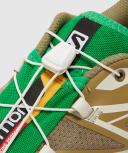 Salomon S Lab XT-6 Sneaker (Dried Herb/Deep Lichen Green/Bright Green - 4)