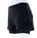 Salomon Sense Aero 2 in 1 Womens Running Shorts - Black - M