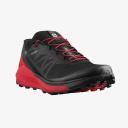 Salomon Sense Ride 4 Men's, Black/Goji Berry/Phantom / 13