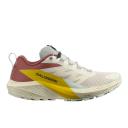 Salomon Sense Ride 5 Shoes White Yellow Red Women - 38