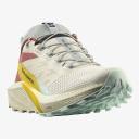 Salomon Sense Ride 5 Shoes White Yellow Red Women - 38