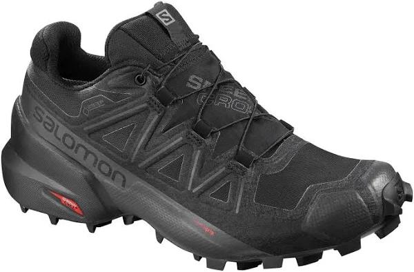 Salomon Speedcross 5 Gore Tex Women's Trail Running Shoes - Black - 8.5