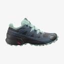 Salomon Speedcross 5 GTX Womens Shoes - Black/Mallard Blue/Yucca - 8US