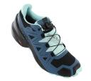 Salomon Speedcross 5 GTX Womens Shoes - Black/Mallard Blue/Yucca - 8US