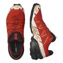 Salomon Speedcross 6 Men's Shoe US 8 White Black Empire Yellow