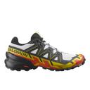 Salomon Speedcross 6 Men's Shoe US 8 White Black Empire Yellow
