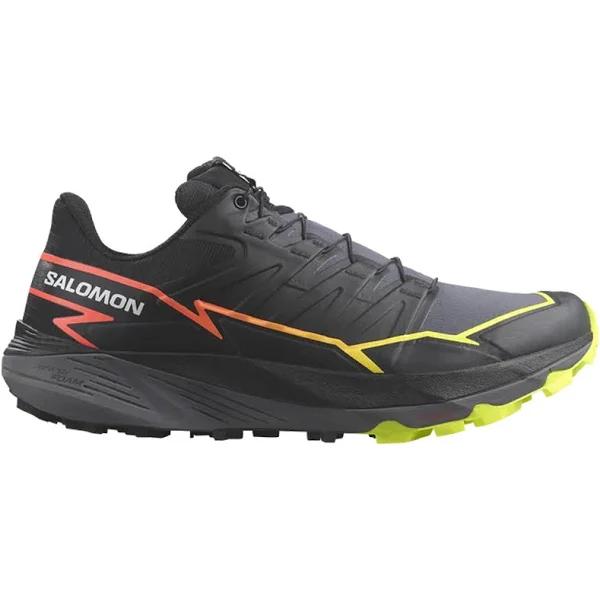 Salomon Thundercross Shoes Black Lime Green Red - 47(1/3)