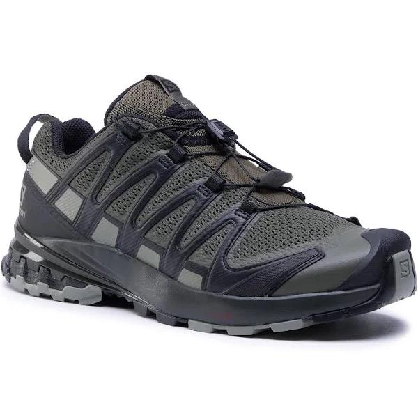 Salomon XA Pro 3D V8 Trail Running Shoes Green Black - 48