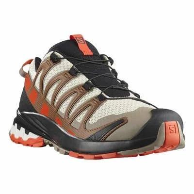 Salomon - XA Pro 3D V8 Trail Running Shoes - Mens US 8 - Rooibos Tea/Black/Cumin