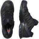 Salomon XA Pro 3D V8 Womens Hiking Shoes - Black/Phantom/Ebony - 10US
